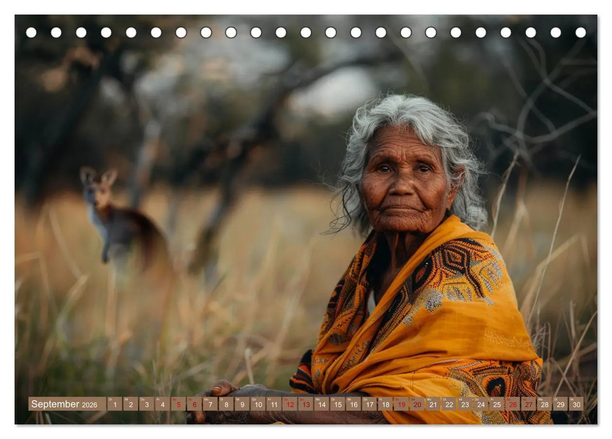 Bild: 9783457419922 | Aborigines - Farben des Outback (Tischkalender 2026 DIN A5 quer),...