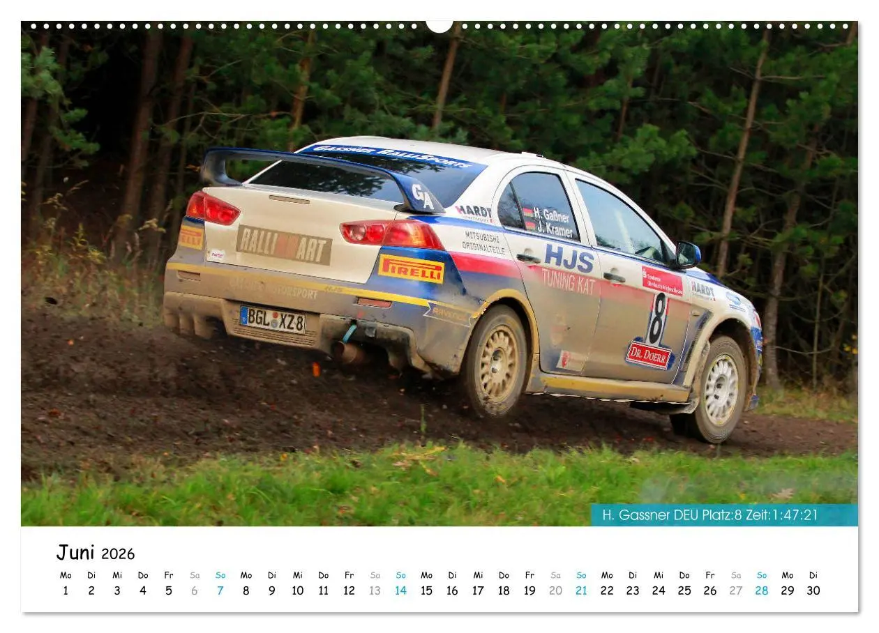 Bild: 9783457729922 | Lausitz-Rallye Kalender (hochwertiger Premium Wandkalender 2026 DIN...