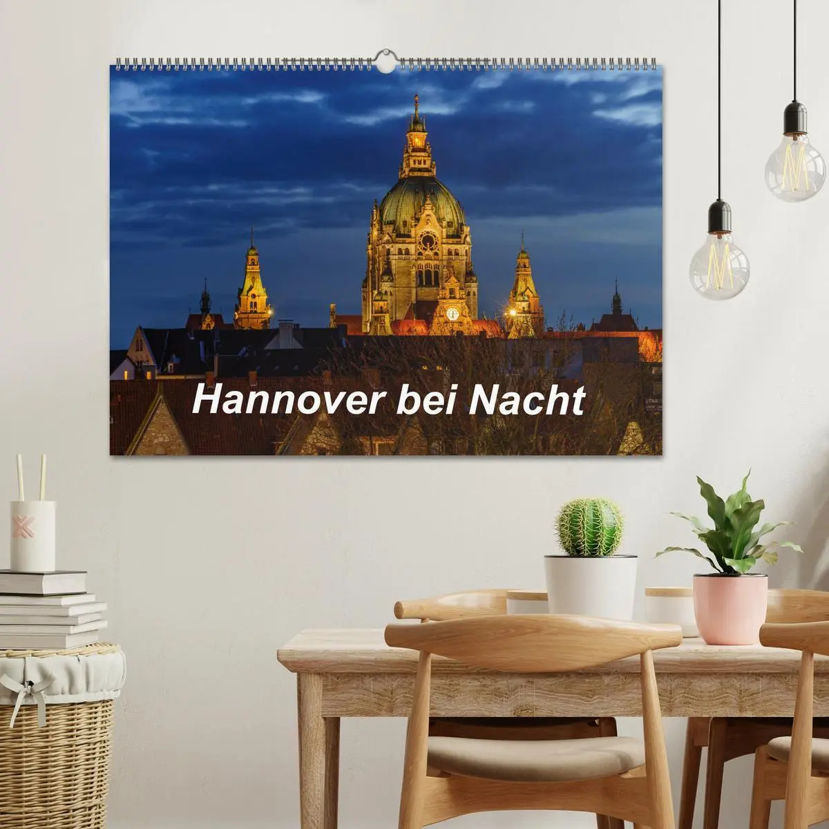 Bild: 9783457899922 | Hannover bei Nacht 2026 (Wandkalender 2026 DIN A2 quer), CALVENDO...