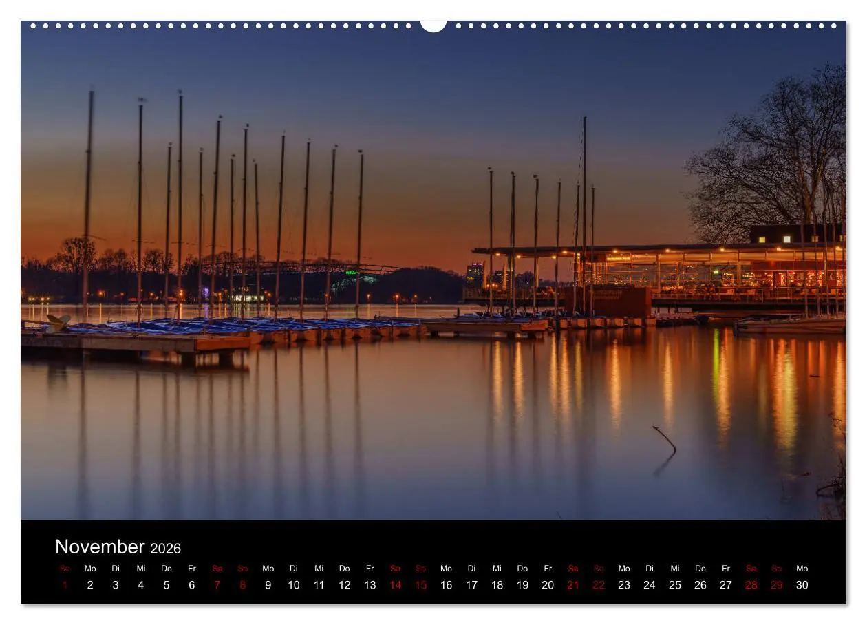 Bild: 9783457899922 | Hannover bei Nacht 2026 (Wandkalender 2026 DIN A2 quer), CALVENDO...