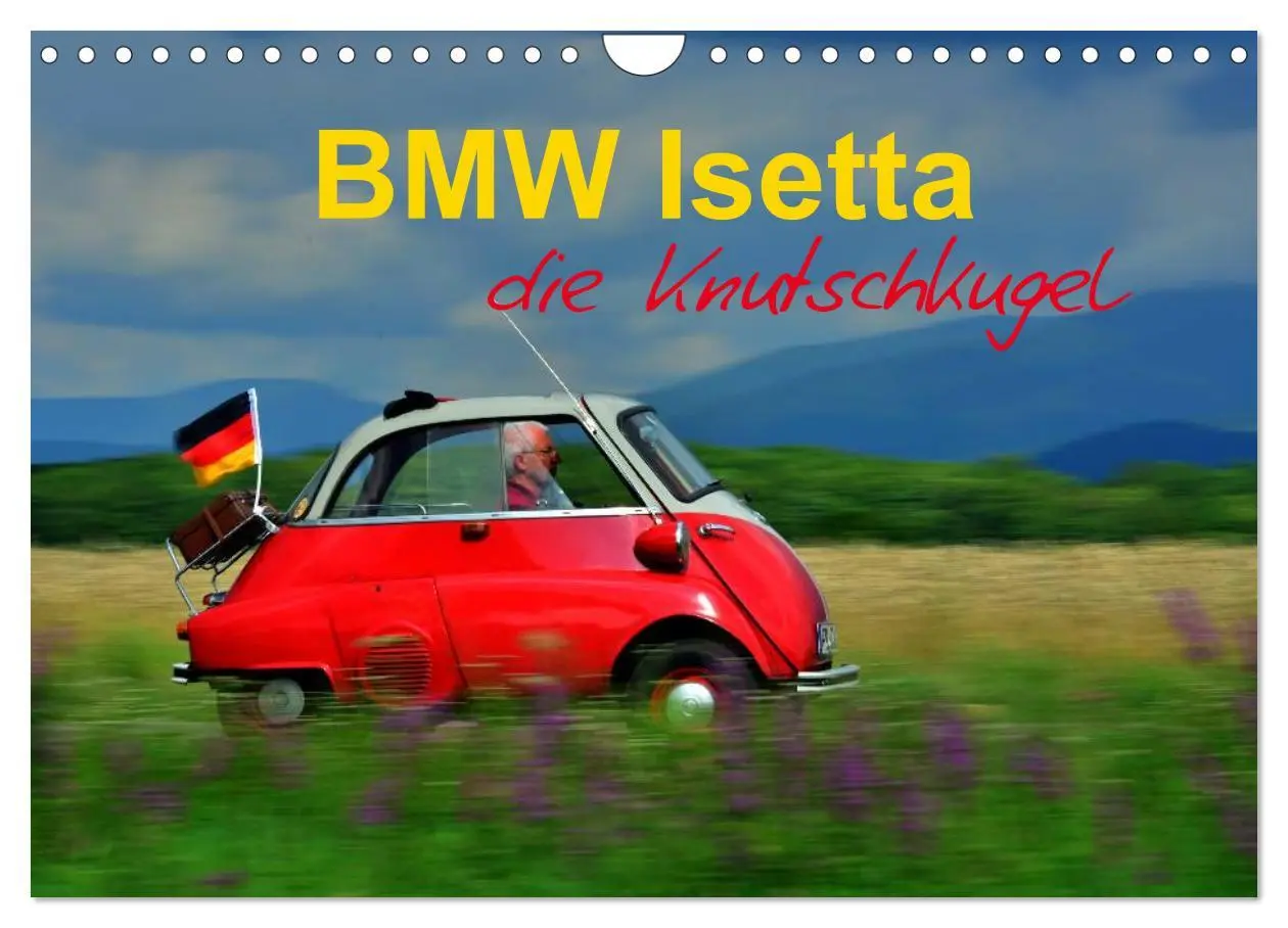 Cover: 9783516129922 | BMW Isetta - Die Knutschkugel (Wandkalender 2026 DIN A4 quer),...