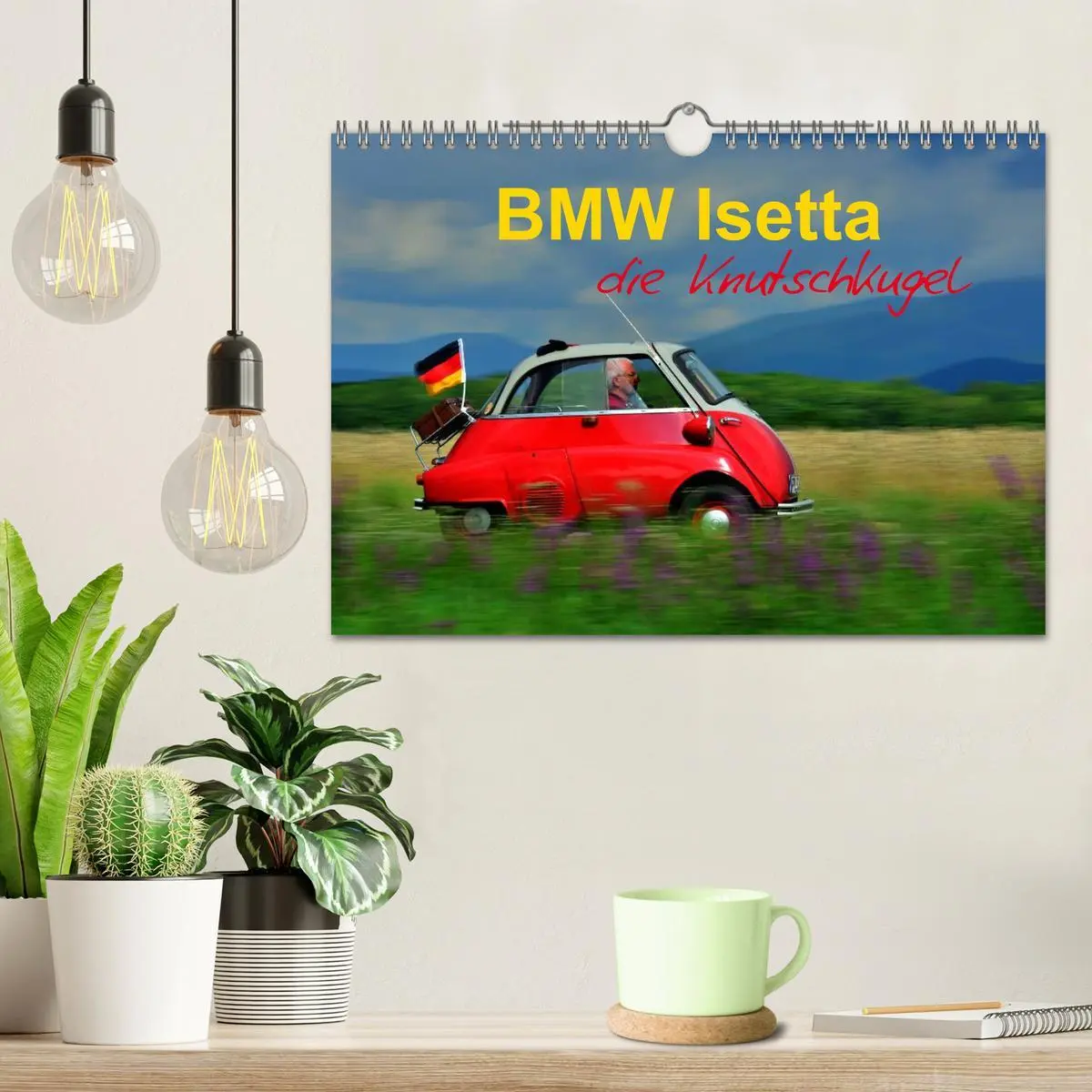Bild: 9783516129922 | BMW Isetta - Die Knutschkugel (Wandkalender 2026 DIN A4 quer),...