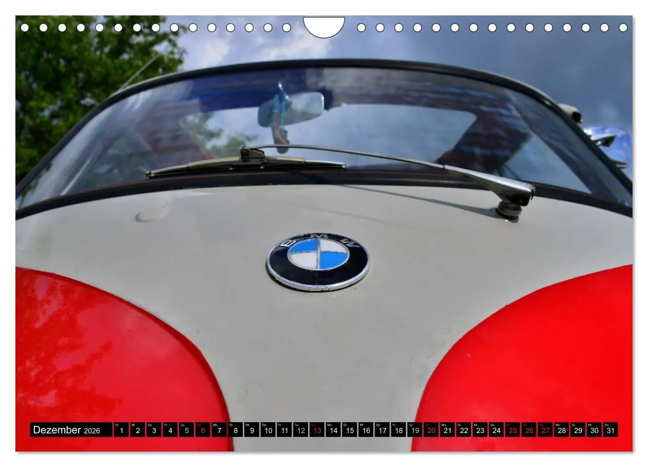 Bild: 9783516129922 | BMW Isetta - Die Knutschkugel (Wandkalender 2026 DIN A4 quer),...