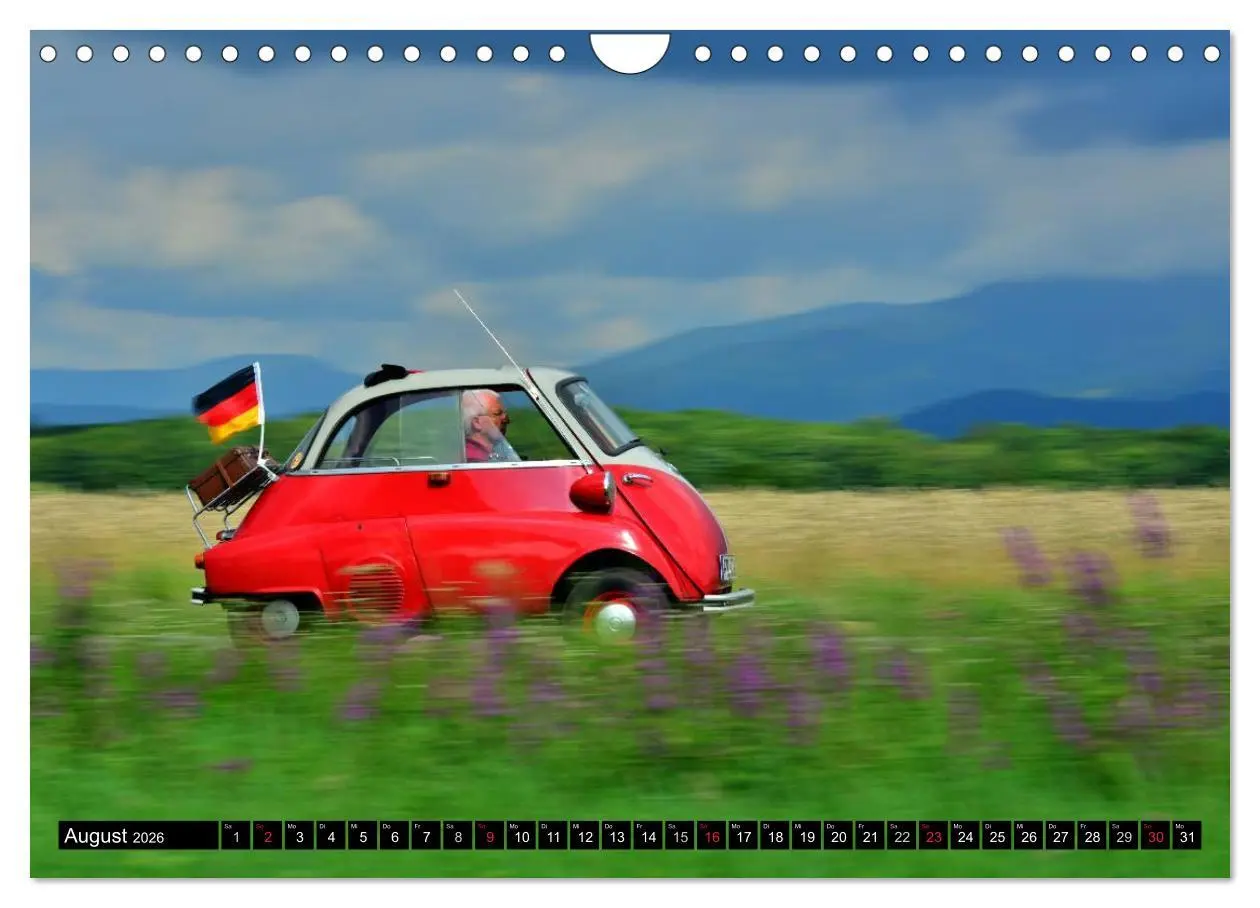 Bild: 9783516129922 | BMW Isetta - Die Knutschkugel (Wandkalender 2026 DIN A4 quer),...