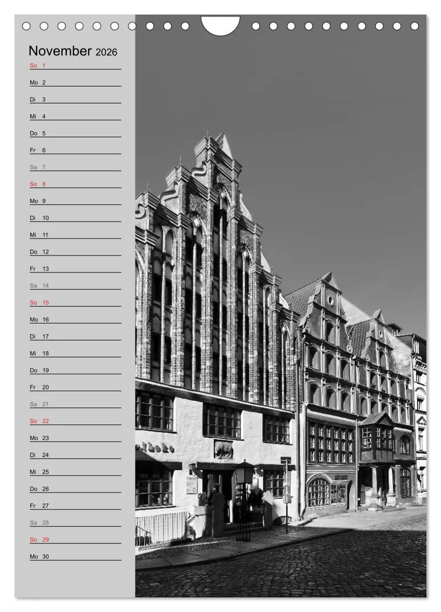 Bild: 9783516439922 | Stralsund. Ein Hauch längst vergangener Zeiten (Wandkalender 2026...