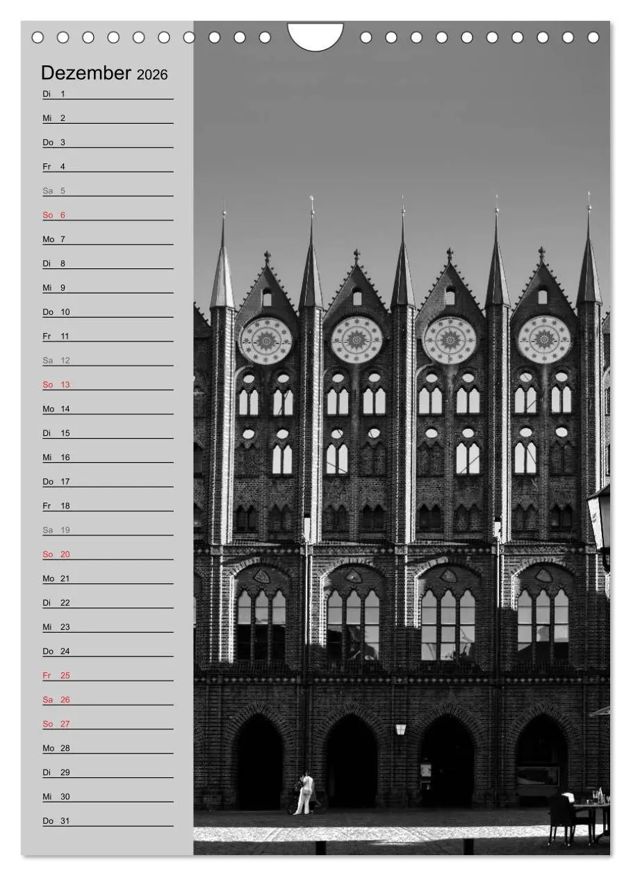 Bild: 9783516439922 | Stralsund. Ein Hauch längst vergangener Zeiten (Wandkalender 2026...