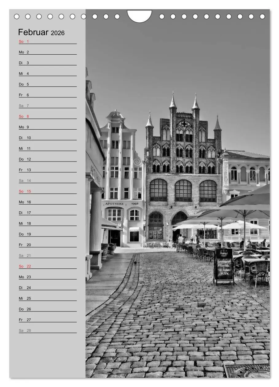 Bild: 9783516439922 | Stralsund. Ein Hauch längst vergangener Zeiten (Wandkalender 2026...