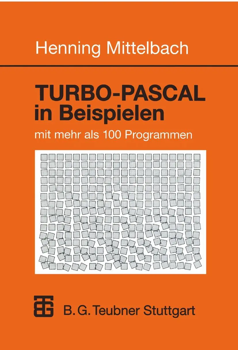 Cover: 9783519029922 | TURBO-PASCAL in Beispielen | mit mehr als 100 Programmen | Mittelbach