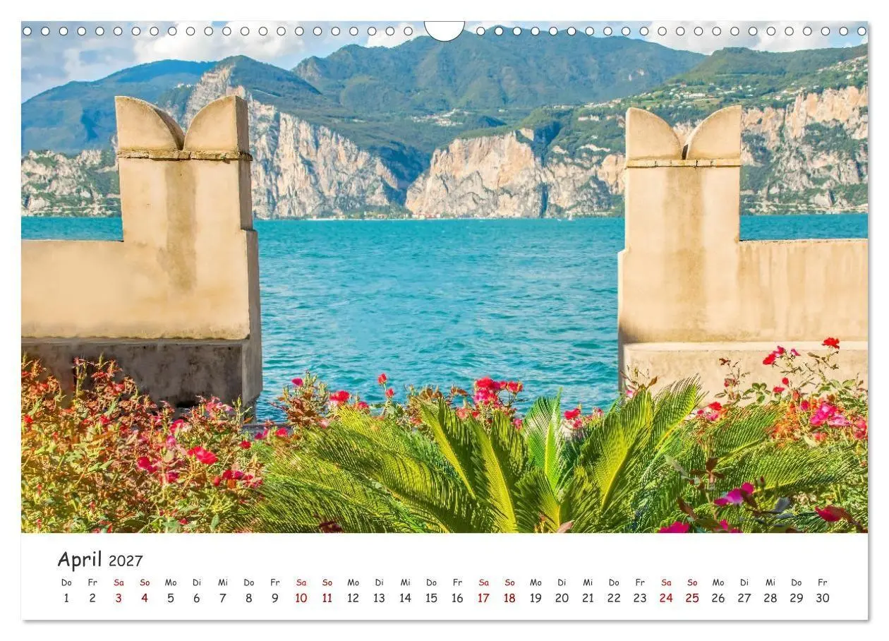 Bild: 9783569219922 | Malcesine am Gardasee (Wandkalender 2027 DIN A3 quer), CALVENDO...