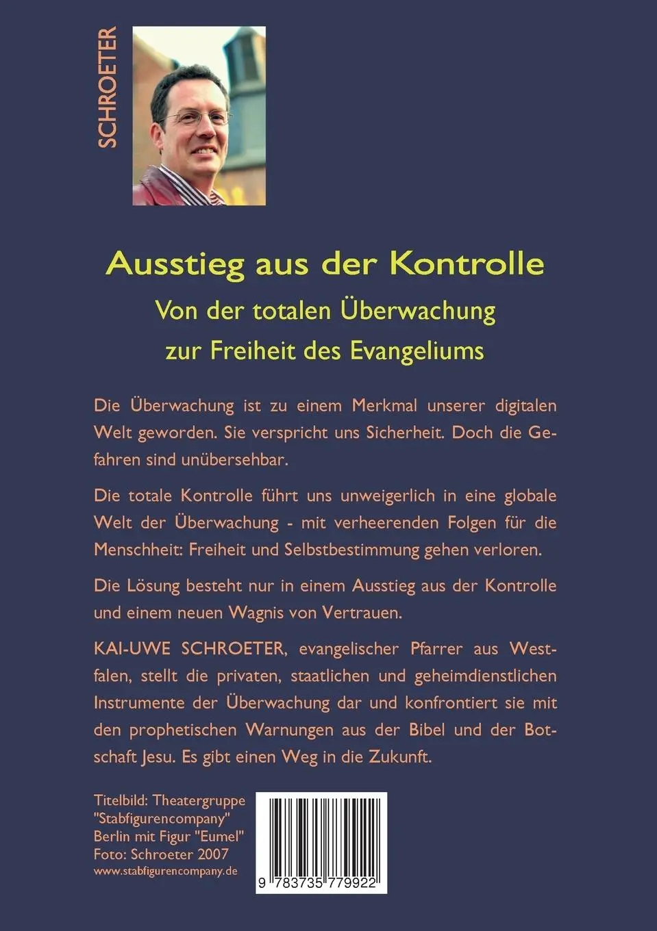 Rückseite: 9783735779922 | Ausstieg aus der Kontrolle | Kai-Uwe Schroeter | Taschenbuch | 140 S.