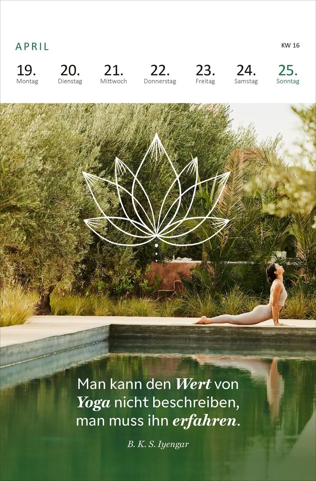 Bild: 4014489140023 | Wochenkalender Yogaglück 2027 | Kalender | 27 S. | Deutsch | 2027