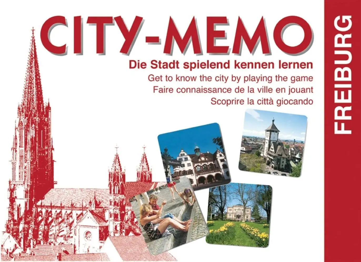 Cover: 4260074480023 | City-Memo, Freiburg (Spiel) | Spiel | In Spielebox | Deutsch