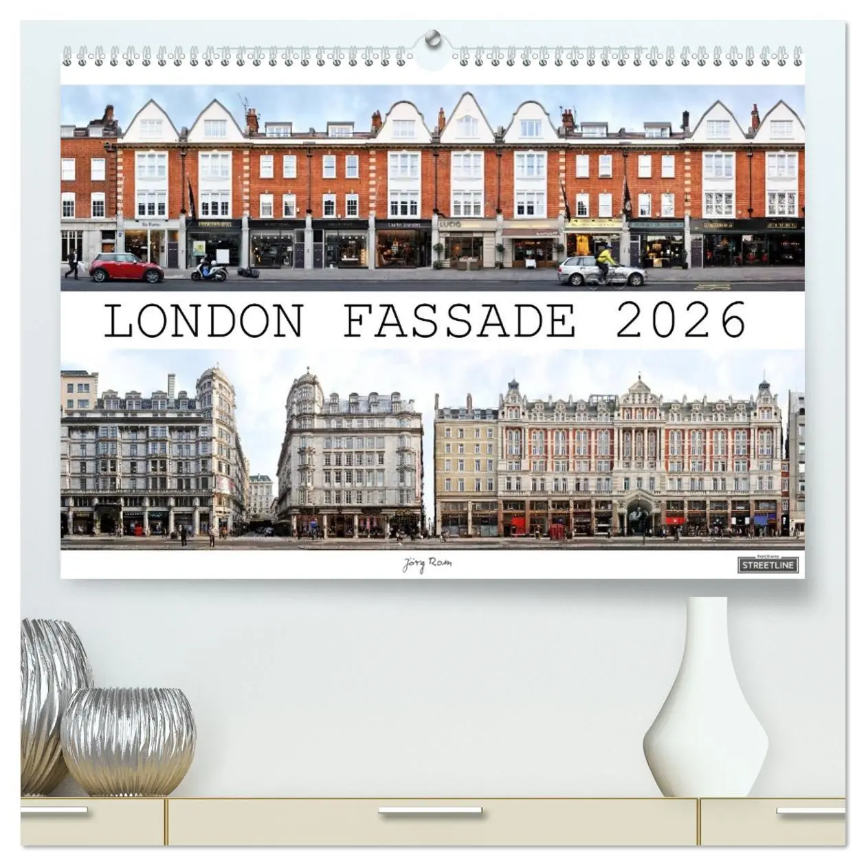 Cover: 9783516170023 | London Fassade 2026 (hochwertiger Premium Wandkalender 2026 DIN A2...
