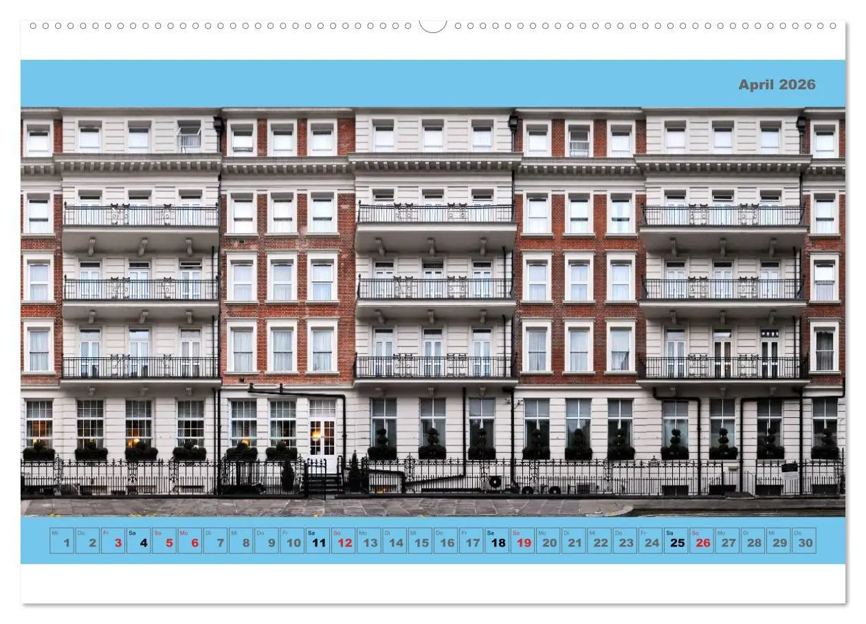 Bild: 9783516170023 | London Fassade 2026 (hochwertiger Premium Wandkalender 2026 DIN A2...
