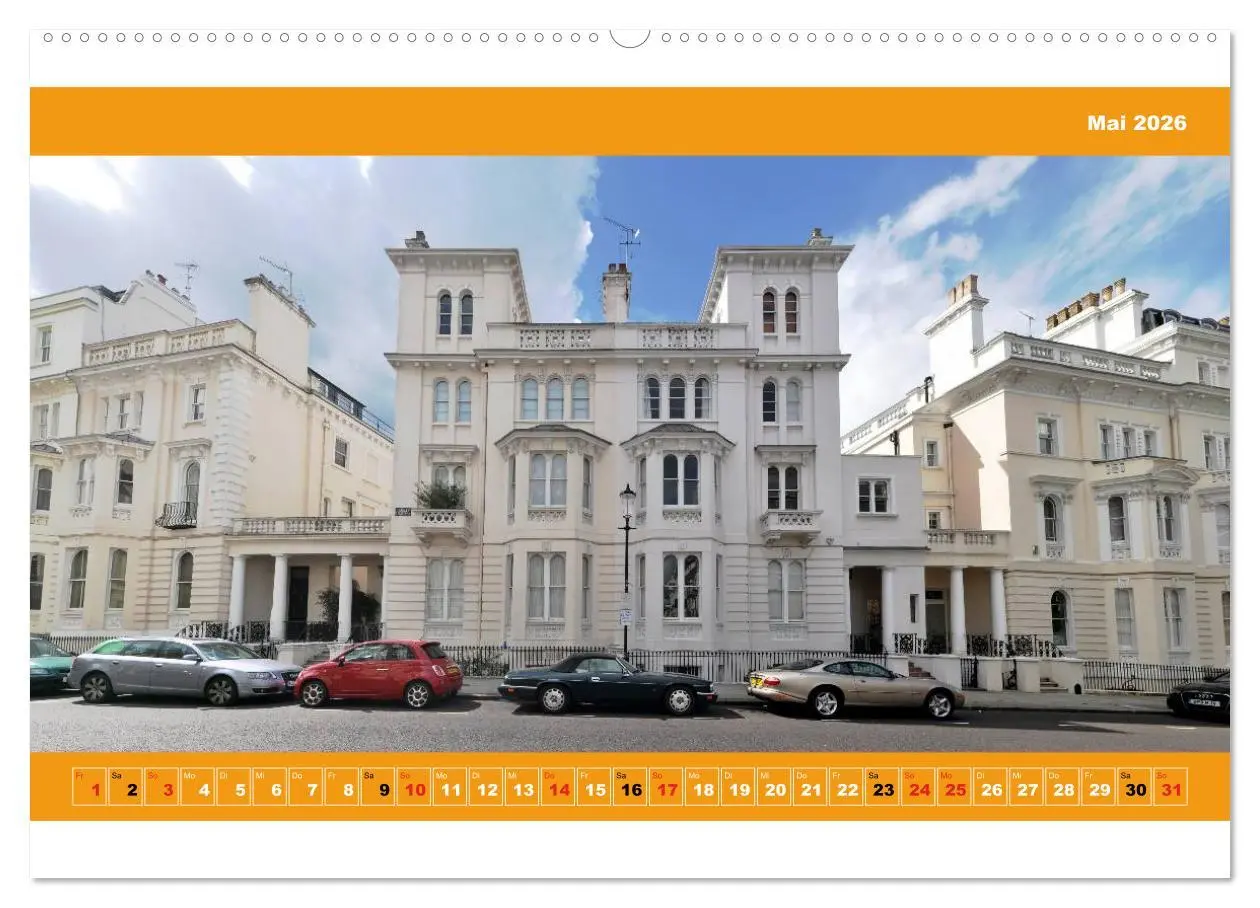 Bild: 9783516170023 | London Fassade 2026 (hochwertiger Premium Wandkalender 2026 DIN A2...