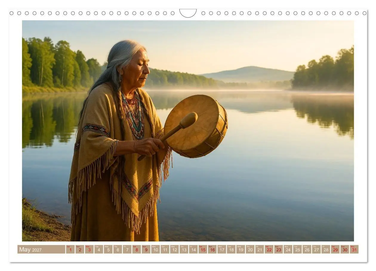 Bild: 9783516930023 | Spiritual Native American (Wall Calendar 2027 DIN A3 landscape),...