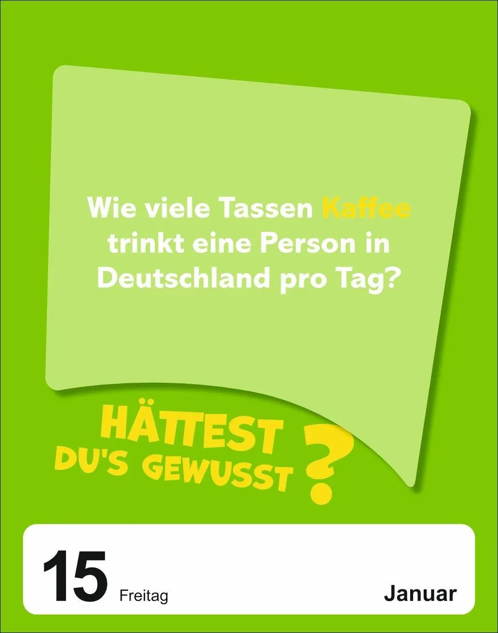 Bild: 9783840040023 | Was schätzt du denn? Tagesabreißkalender 2027 - Knifflige...