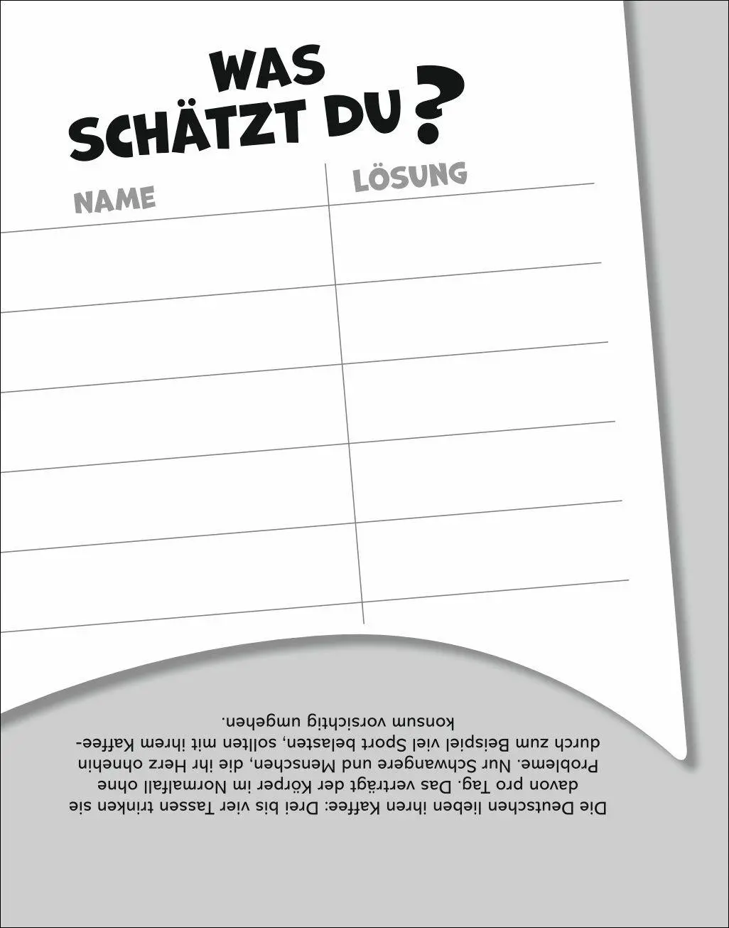 Bild: 9783840040023 | Was schätzt du denn? Tagesabreißkalender 2027 - Knifflige...