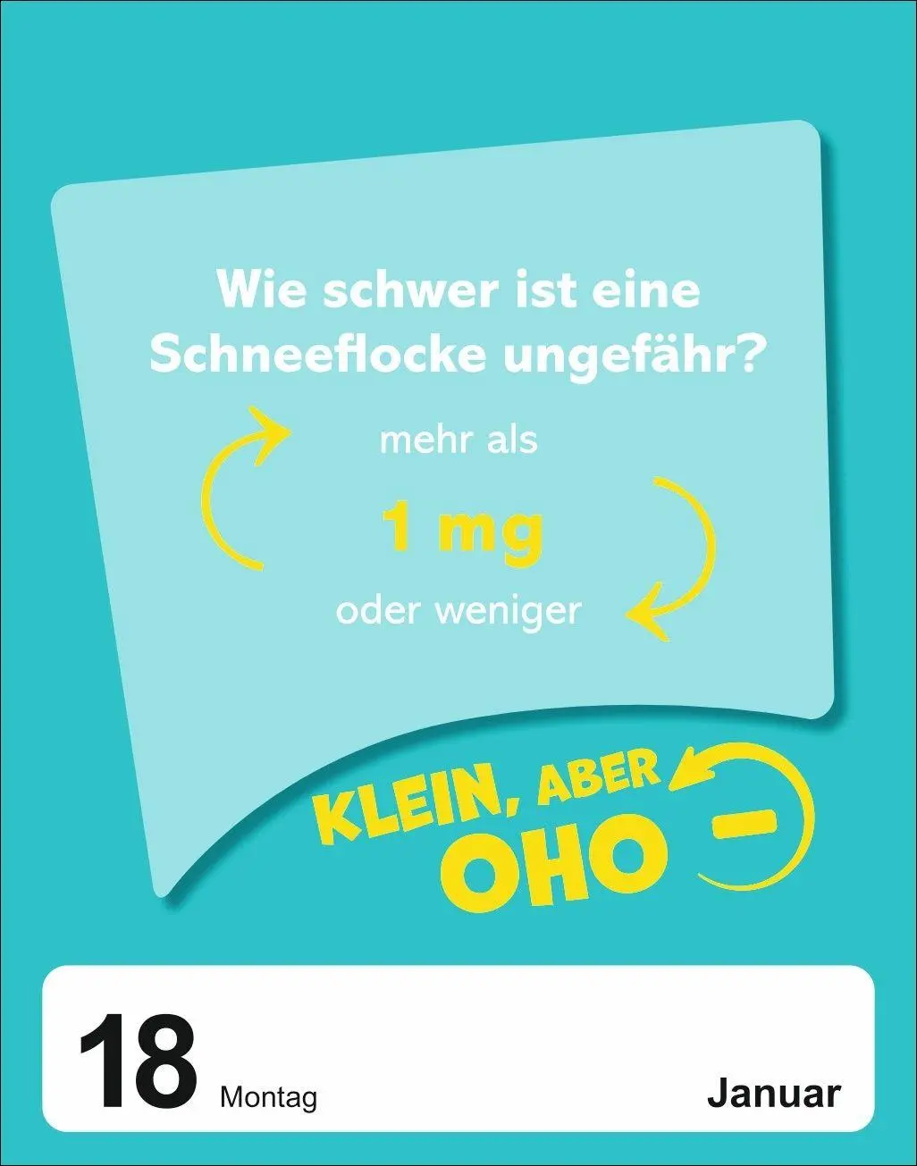 Bild: 9783840040023 | Was schätzt du denn? Tagesabreißkalender 2027 - Knifflige...
