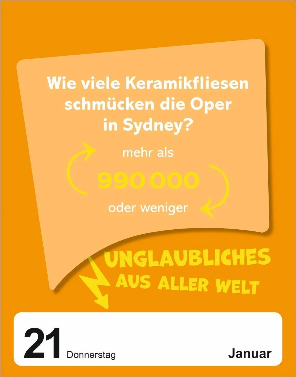 Bild: 9783840040023 | Was schätzt du denn? Tagesabreißkalender 2027 - Knifflige...