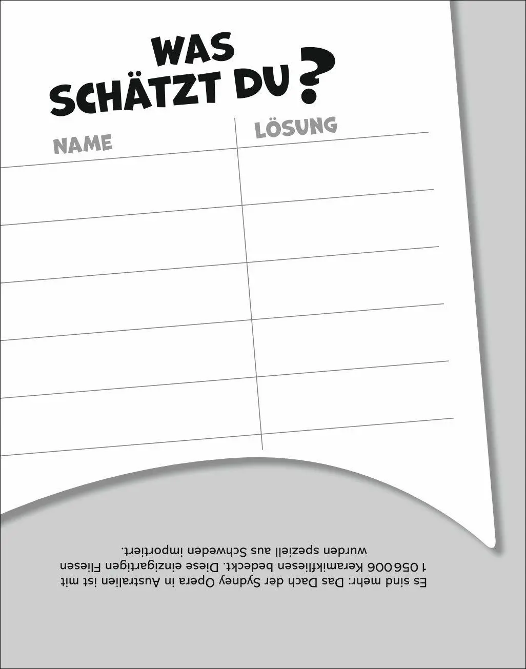 Bild: 9783840040023 | Was schätzt du denn? Tagesabreißkalender 2027 - Knifflige...