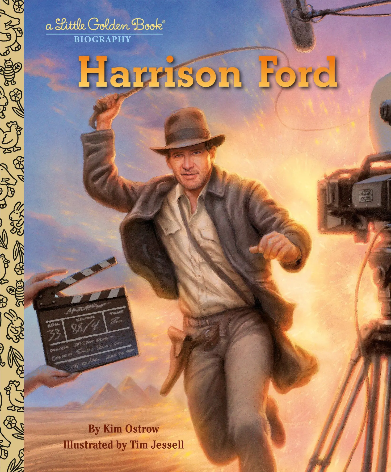 Cover: 9780593900123 | Harrison Ford: A Little Golden Book Biography | Kim Ostrow | Buch
