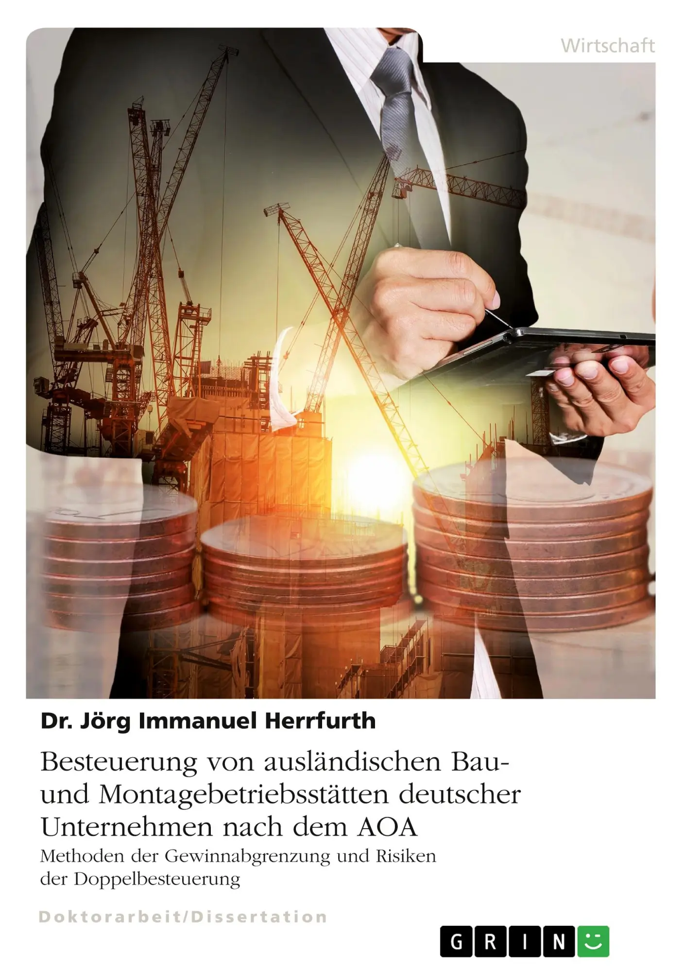 Cover: 9783346880123 | Besteuerung von ausländischen Bau- und Montagebetriebsstätten...