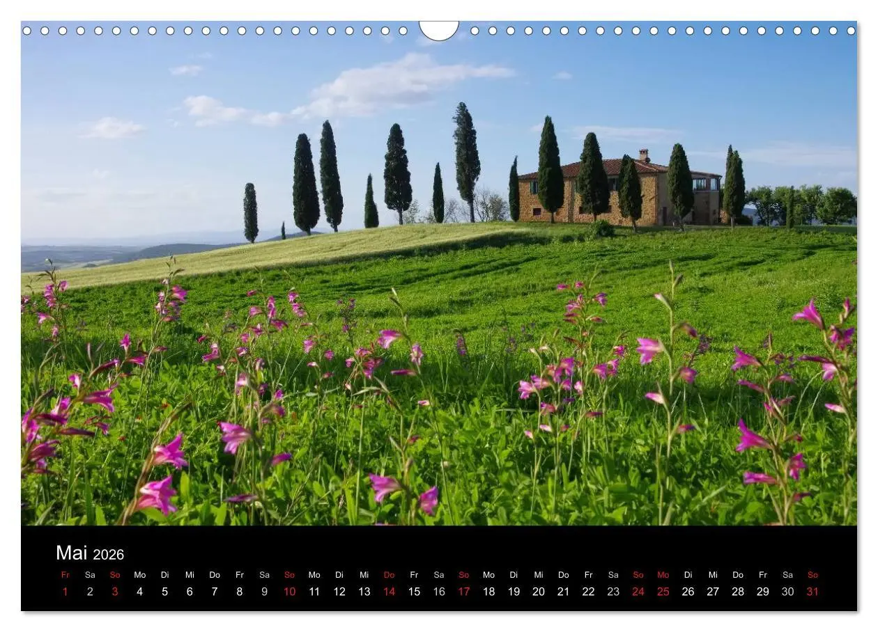 Bild: 9783516160123 | Toskana - Traumlandschaft in Italien (Wandkalender 2026 DIN A3...