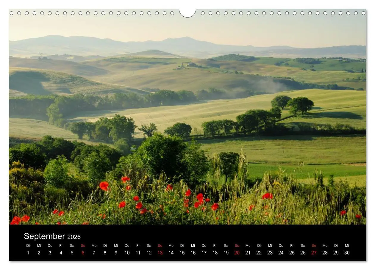 Bild: 9783516160123 | Toskana - Traumlandschaft in Italien (Wandkalender 2026 DIN A3...