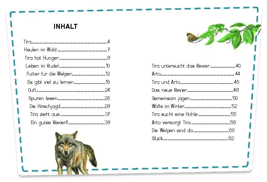 Rückseite: 9783968080123 | Tira, die junge Wölfin | Die Geschichte von Tiara und ihrem Rudel