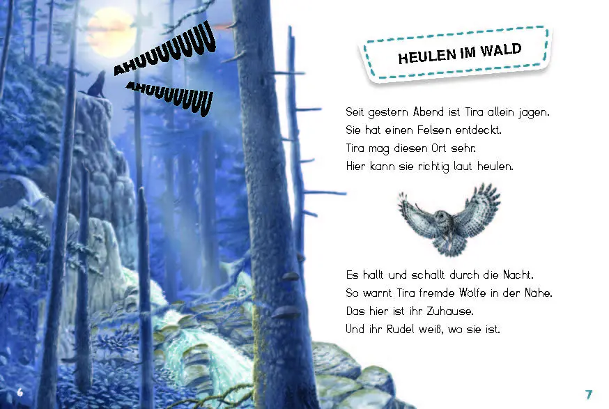 Bild: 9783968080123 | Tira, die junge Wölfin | Die Geschichte von Tiara und ihrem Rudel