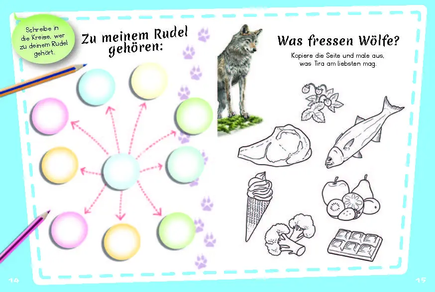 Bild: 9783968080123 | Tira, die junge Wölfin | Die Geschichte von Tiara und ihrem Rudel