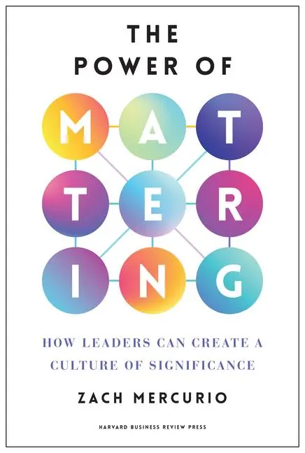 Cover: 9798892790123 | The Power of Mattering | Zach Mercurio | Buch | Englisch | 2025