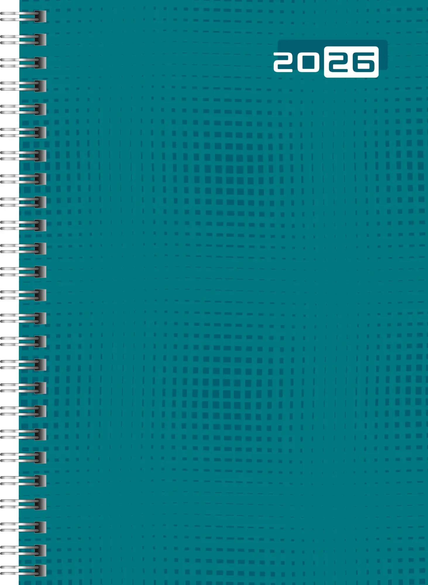 Cover: 4003273790223 | rido/idé 7021007046 Buchkalender Mod. futura 2 2026 A5, Papier, petrol