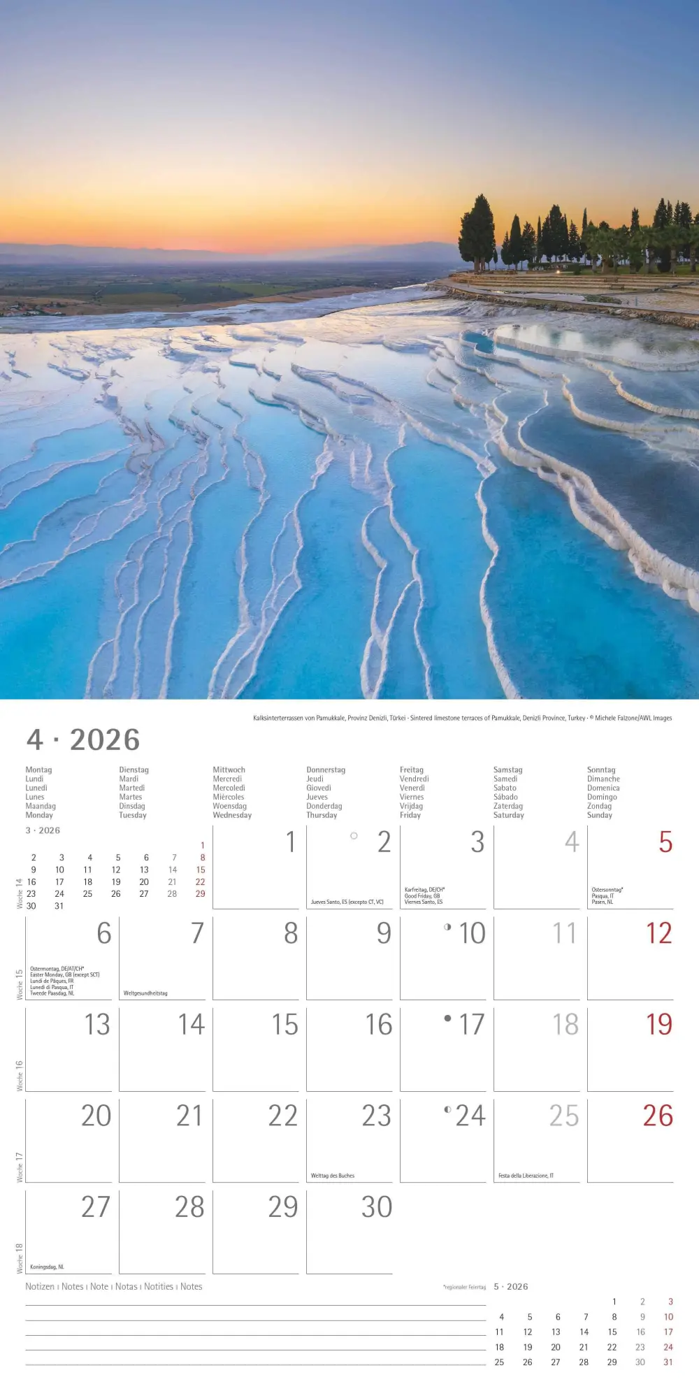 Bild: 4069095000223 | Alpha Edition - Wunder unserer Welt 2026 Broschürenkalender,...