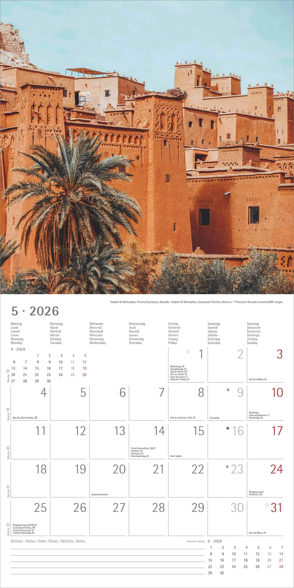 Bild: 4069095000223 | Alpha Edition - Wunder unserer Welt 2026 Broschürenkalender,...