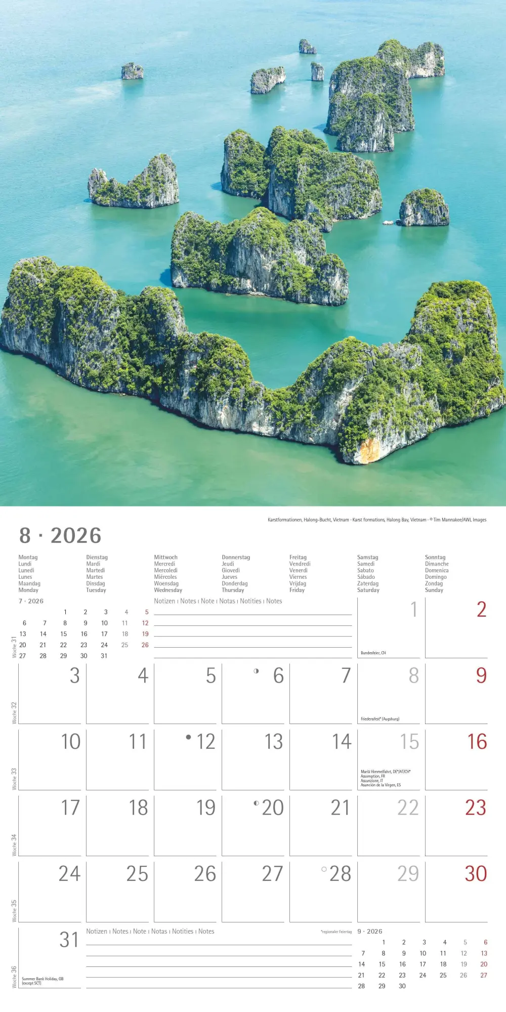 Bild: 4069095000223 | Alpha Edition - Wunder unserer Welt 2026 Broschürenkalender,...