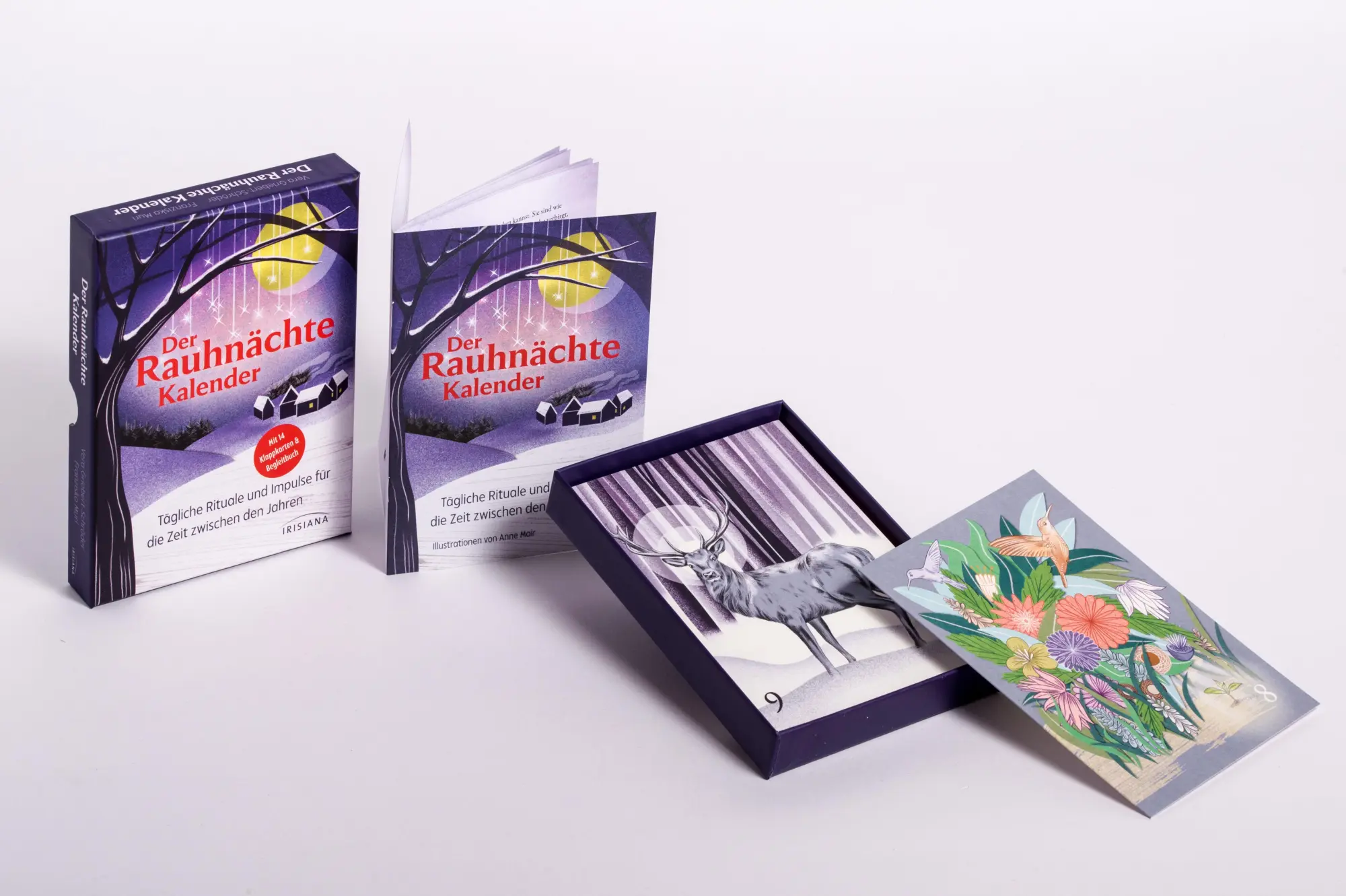 Bild: 4250939900223 | Der Rauhnächte-Kalender | Vera Griebert-Schröder (u. a.) | Box | 16 S.