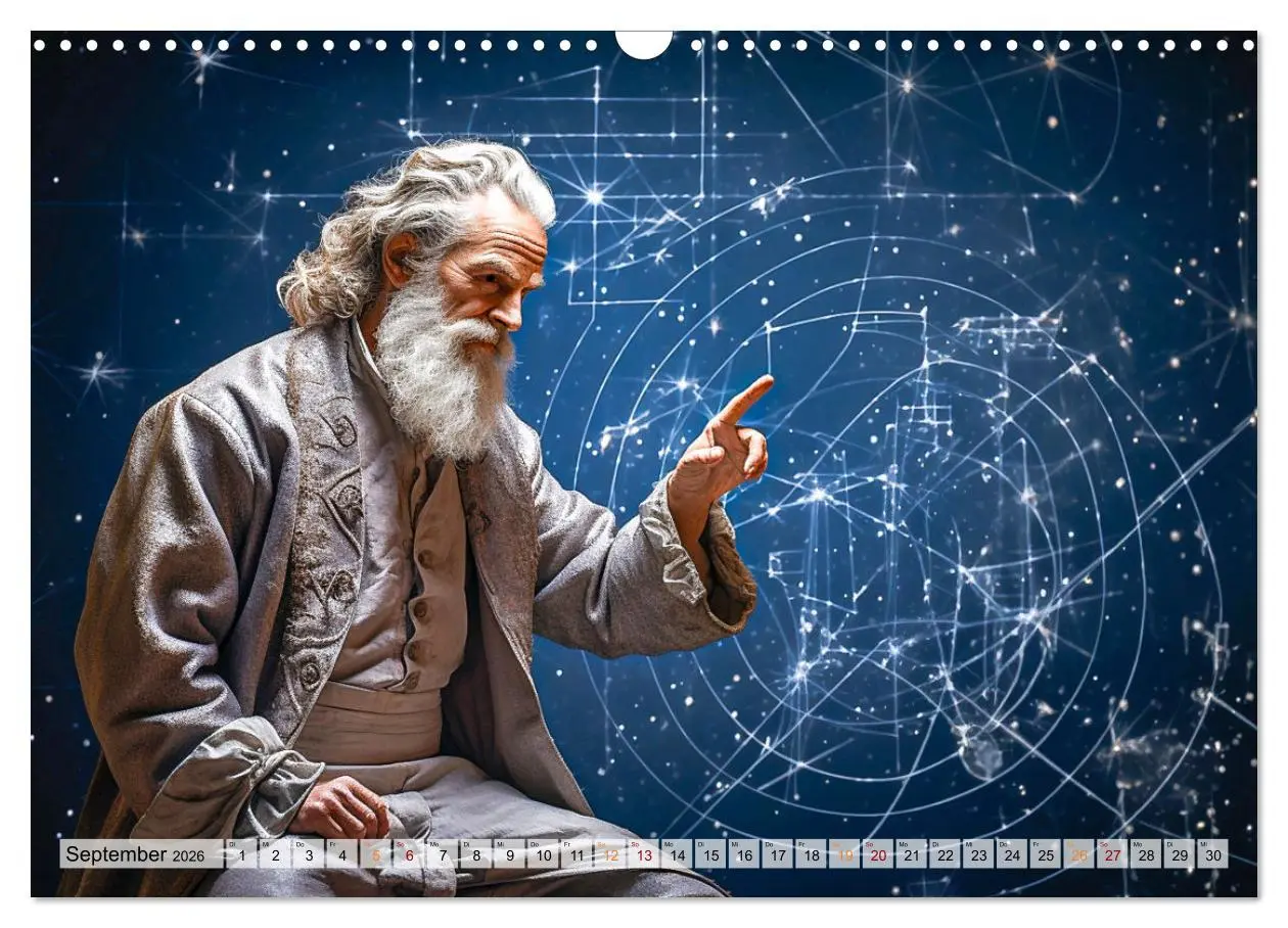Bild: 9783457510223 | Genies der Physik (Wandkalender 2026 DIN A3 quer), CALVENDO...