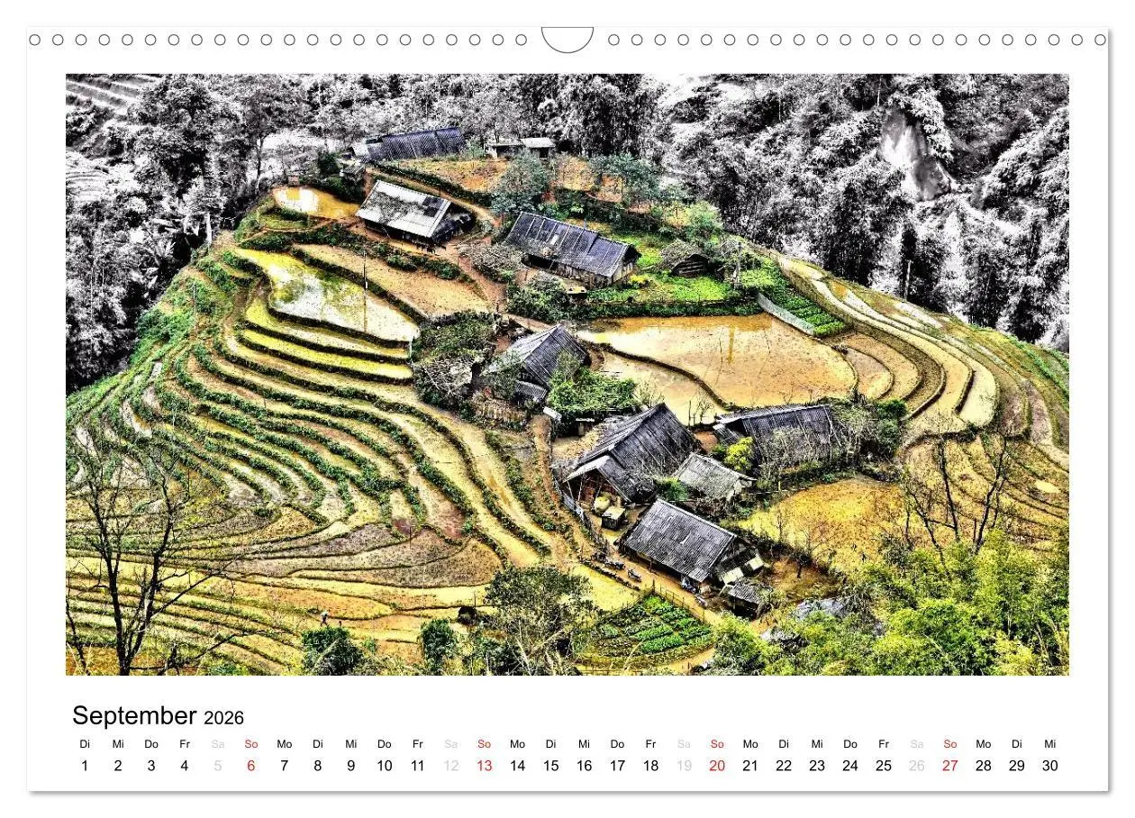 Bild: 9783516220223 | Vietnam - Mit anderen Augen (Wandkalender 2026 DIN A3 quer),...