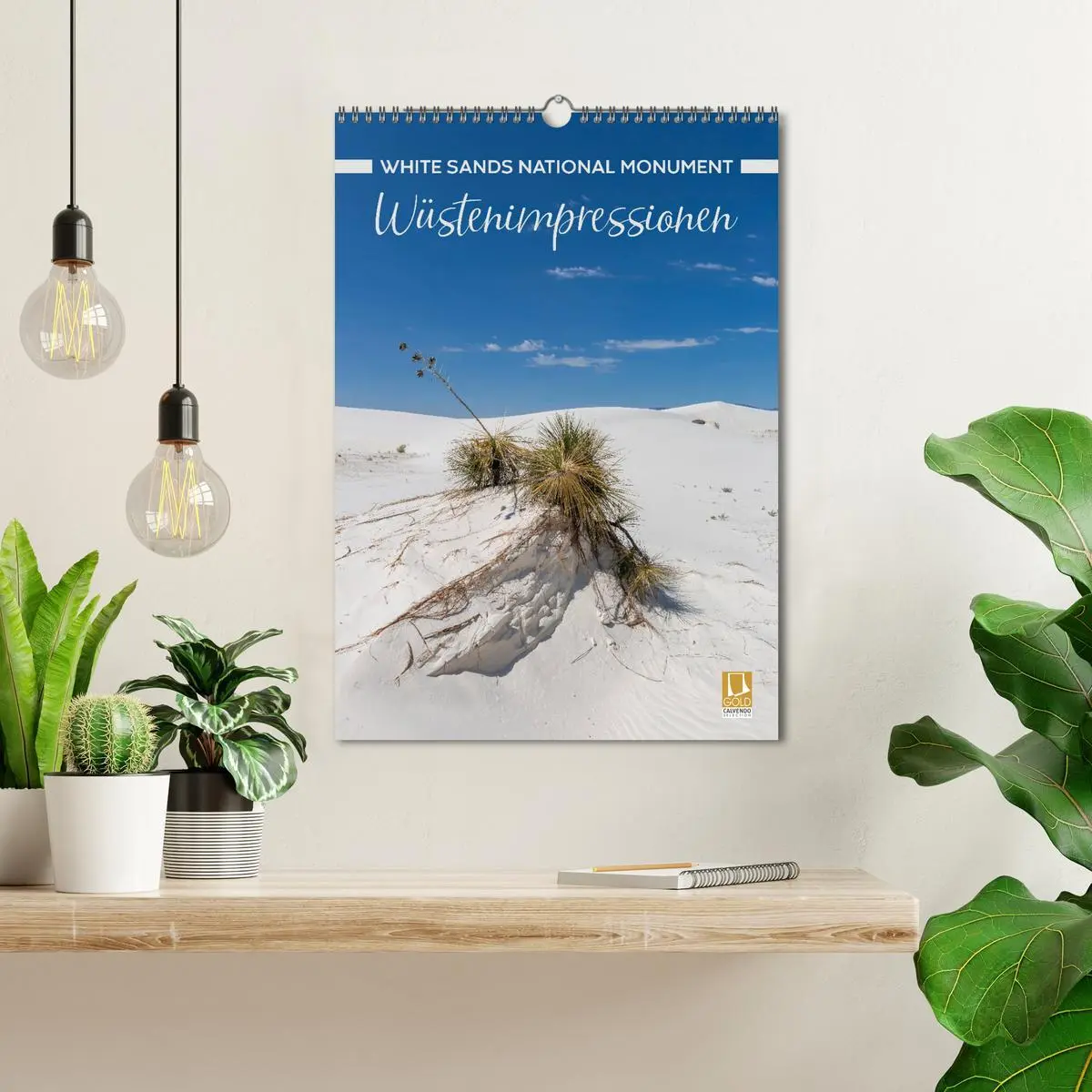 Bild: 9783516390223 | WHITE SANDS NATIONAL MONUMENT Wüstenimpressionen (Wandkalender 2026...