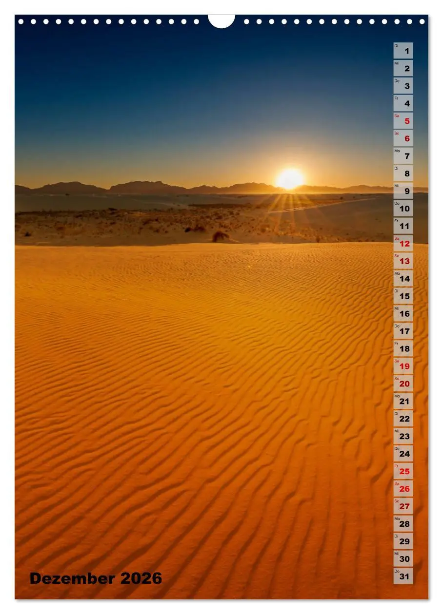 Bild: 9783516390223 | WHITE SANDS NATIONAL MONUMENT Wüstenimpressionen (Wandkalender 2026...