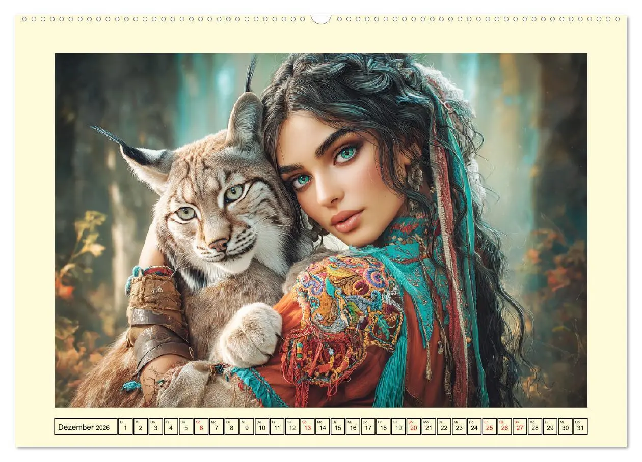 Bild: 9783516460223 | Waldgeflüster. Die mystischen Frauen der alten Pfade (Wandkalender...