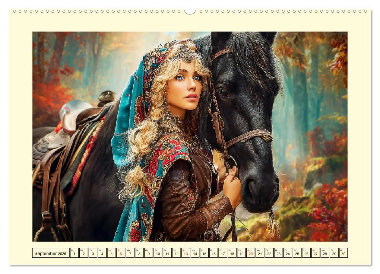 Bild: 9783516460223 | Waldgeflüster. Die mystischen Frauen der alten Pfade (Wandkalender...
