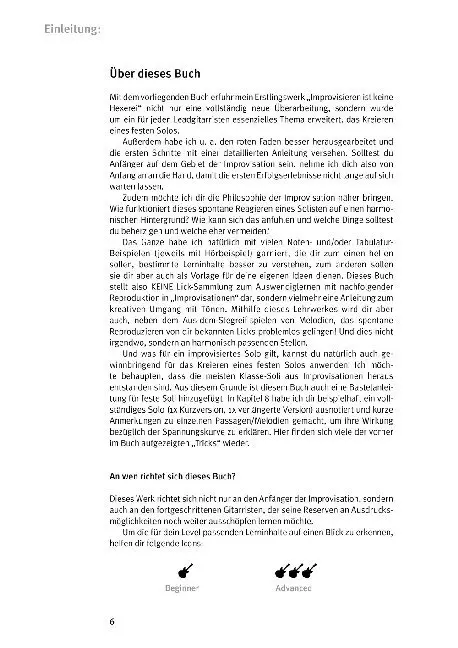 Bild: 9783955340223 | Improvisation - der intuitive Weg zum Gitarren-Solo | Christian Holzer