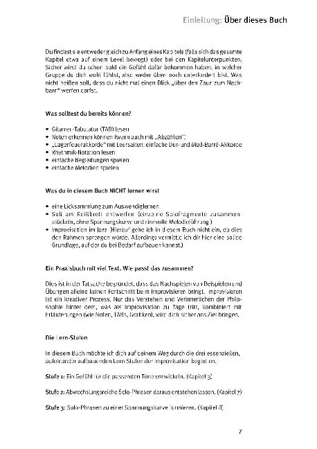 Bild: 9783955340223 | Improvisation - der intuitive Weg zum Gitarren-Solo | Christian Holzer