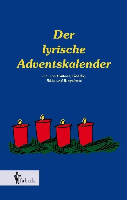 Cover: 9783958550223 | Der lyrische Adventskalender | Autoren | Taschenbuch | Paperback