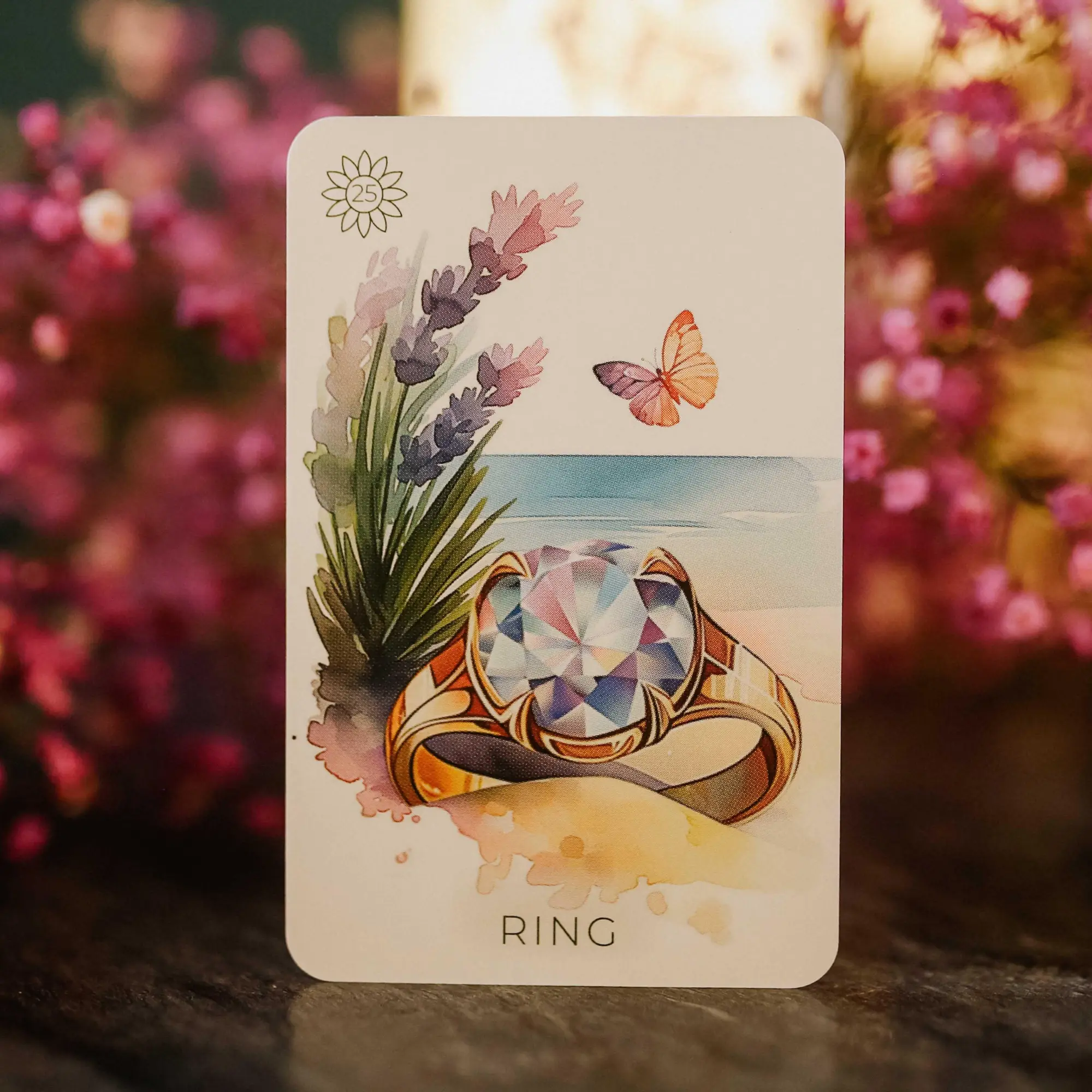 Bild: 4250375110323 | Summer Serenade Lenormand (English) - 38 Cards with Booklet | Captijn