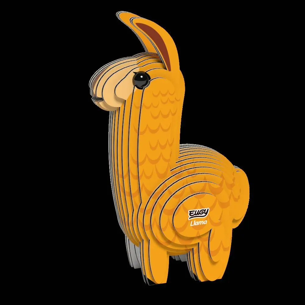 Bild: 9421035150323 | EUGY - 3D Bastelset Lama | Kit (Bastelset) | In Karton | 650034 | 2026