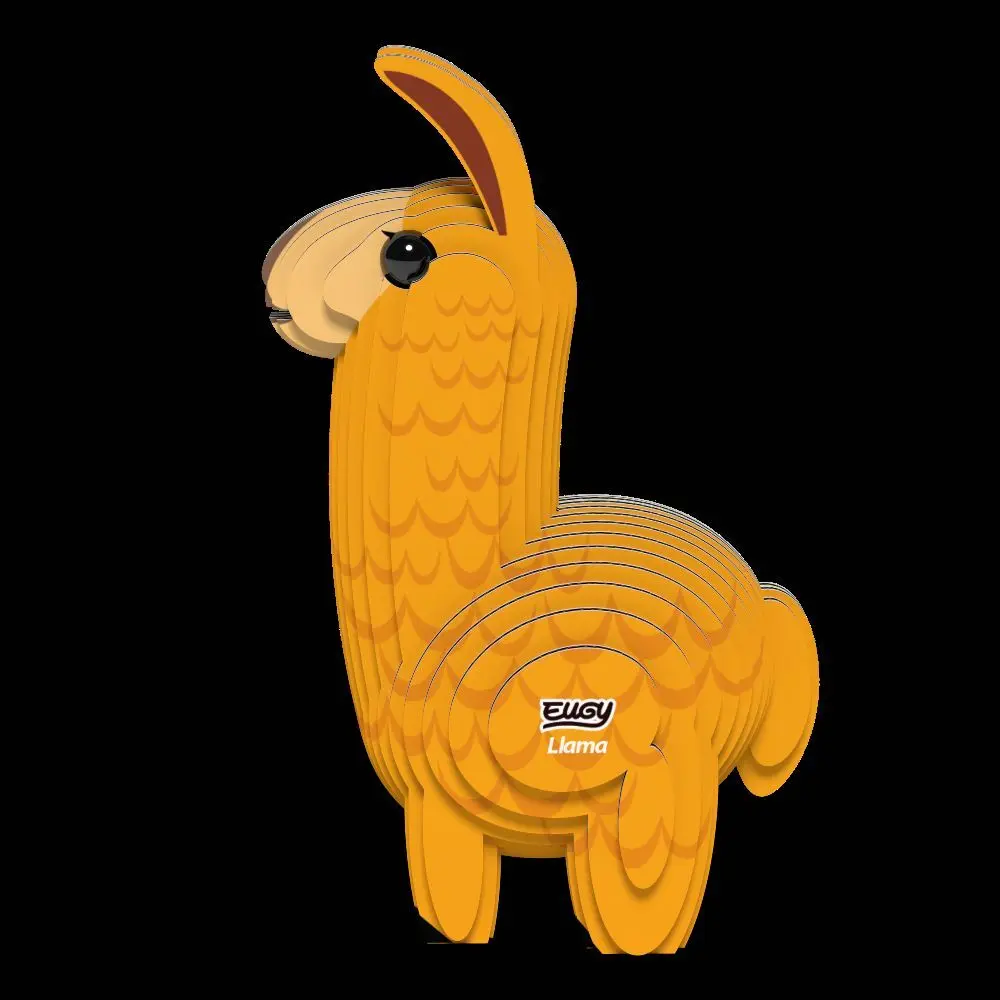 Bild: 9421035150323 | EUGY - 3D Bastelset Lama | Kit (Bastelset) | In Karton | 650034 | 2026